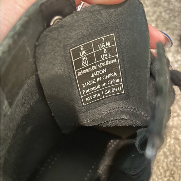 Dr. Martens Black Platform Jadon Boots - Picture 7 of 7